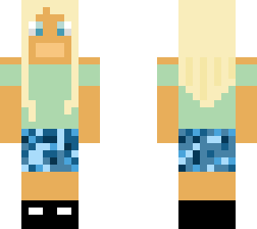 blond tan girl