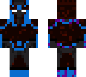 blue/purple knight