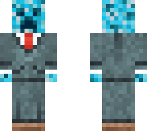 creep blue suit