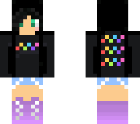 crystal in a sister's hoodie