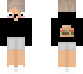 cute burger girl