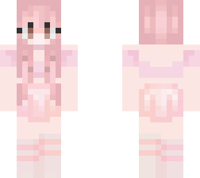 cute pink haired girl