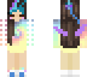 cute tie-die fairy girl