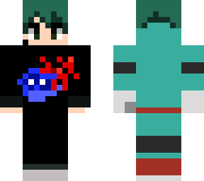 deku with mr.beast clothing