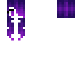 female hb - void purple medium w/ bangs