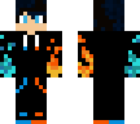 fire and water skin