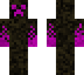 flaming ender creeper