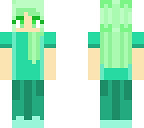 green girl