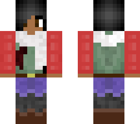 minecraft winter girl