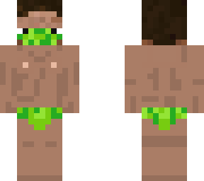 neon bikini derpy steve mask