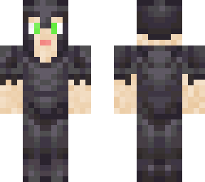 netherite armour with person