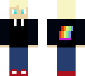 normal player with  hoodie