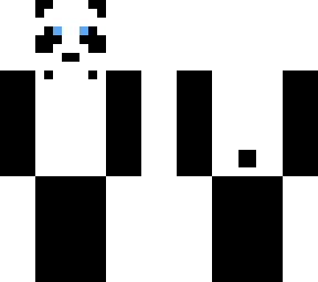 panda in panda costume