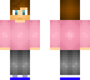 pink shirt guy