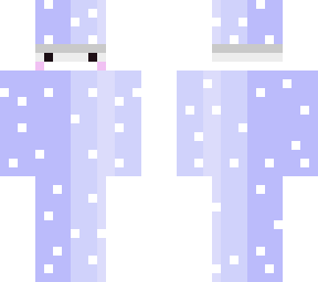 polar bear in pyjamas