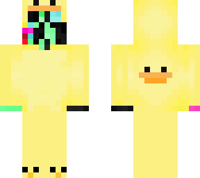 rainbows and darkness creeper ducky suit