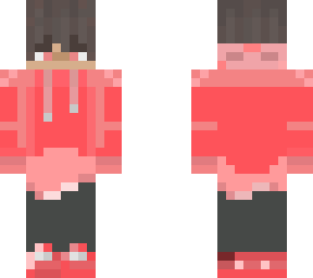 red hoodie