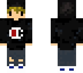 skin that i added blonde hair