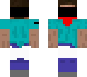 steve with diaper and vr headset and red bandana