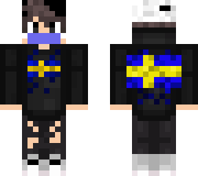 swedish boy with mask