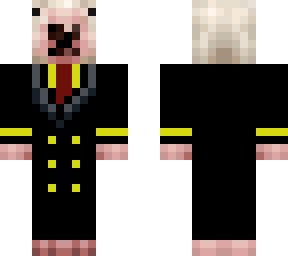 walter with black and gold suit