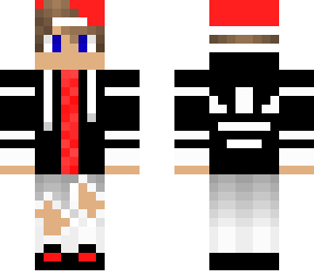 ari - red, black, white kid