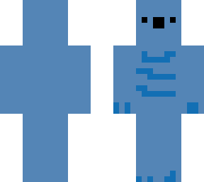 blue dino creature