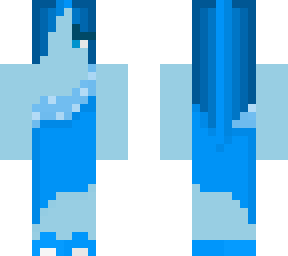 blue girl