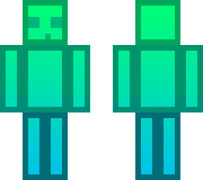 blue green slime