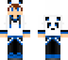 blue panda boy