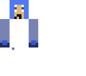 blue skin