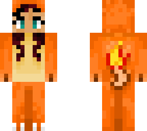 charmander onesie skin