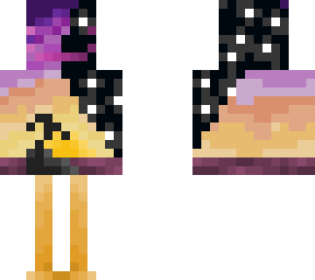 chicken space sunset boy