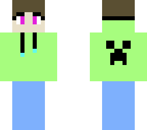 creeper hoodie girl