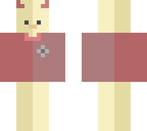 devil duck in a red hoodie - without outer layer