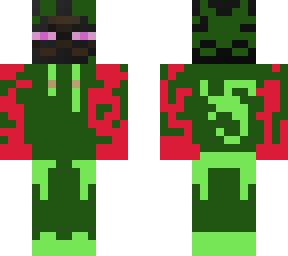 enderman with dragon hoodie