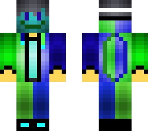 gamer green blue