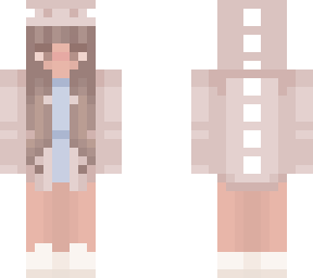 girl in dino hoodie (pink)
