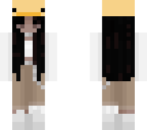 girl with duck cap