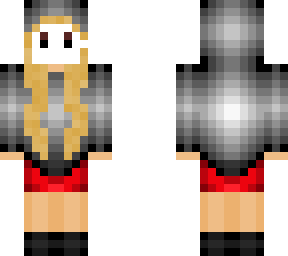Girl With Mask | Minecraft Skin