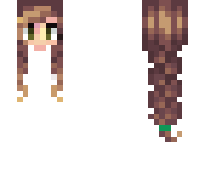 hb > braid with horns dirty blonde