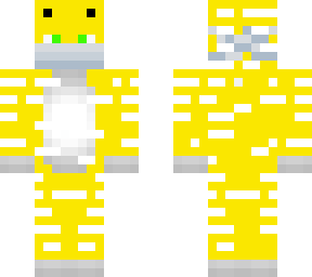 masked yellow tiger.