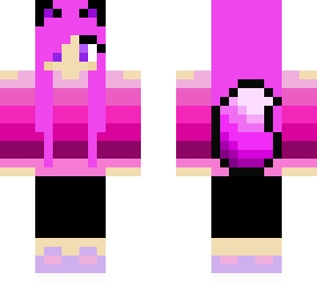 pink kitty girl