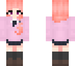 pink sweater