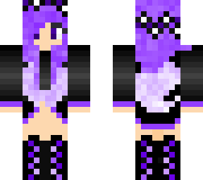 purple girl