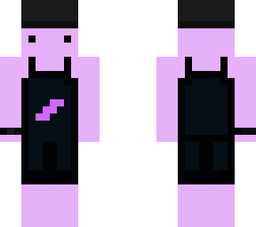 purple lightning overalls