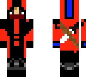 red and black ninja