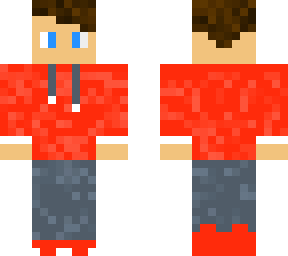 red hoodie boy