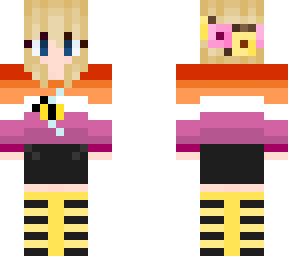 the skin i use but bee themed :)