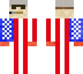 us flag man with helmet